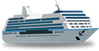 senior living & elder care represented by cruise ship