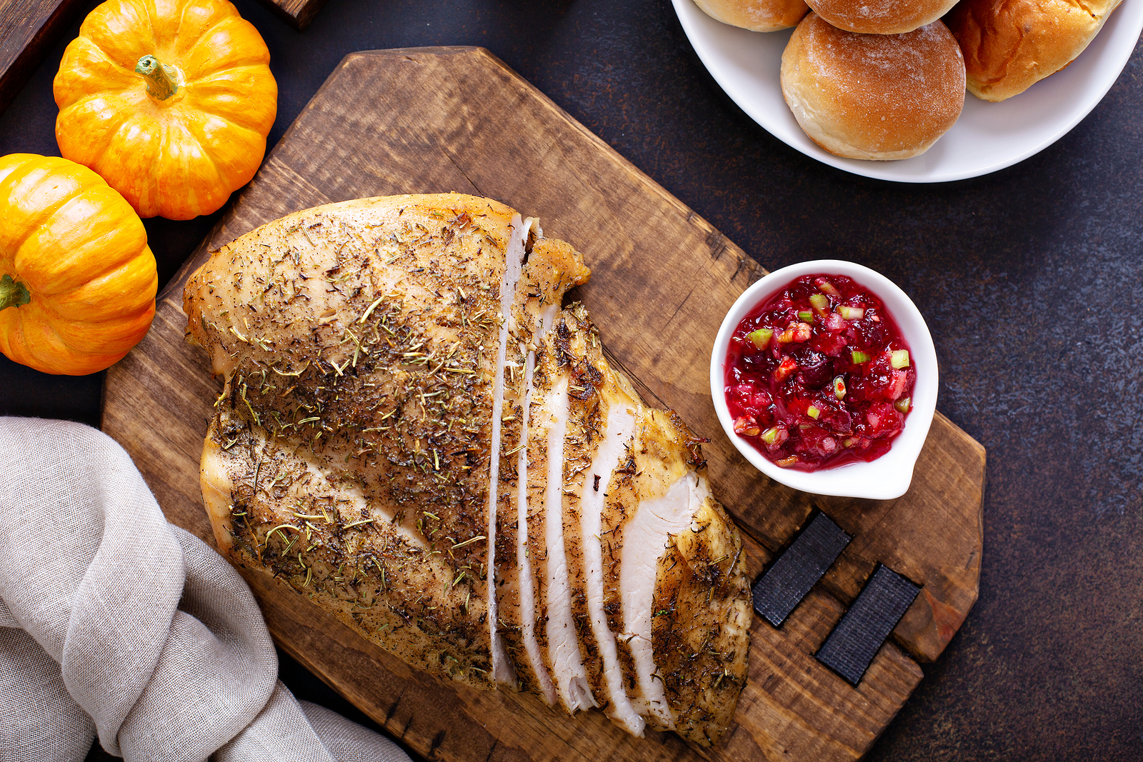 the easiest way to roast and carve turkey