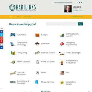 HabiLinks Home Page